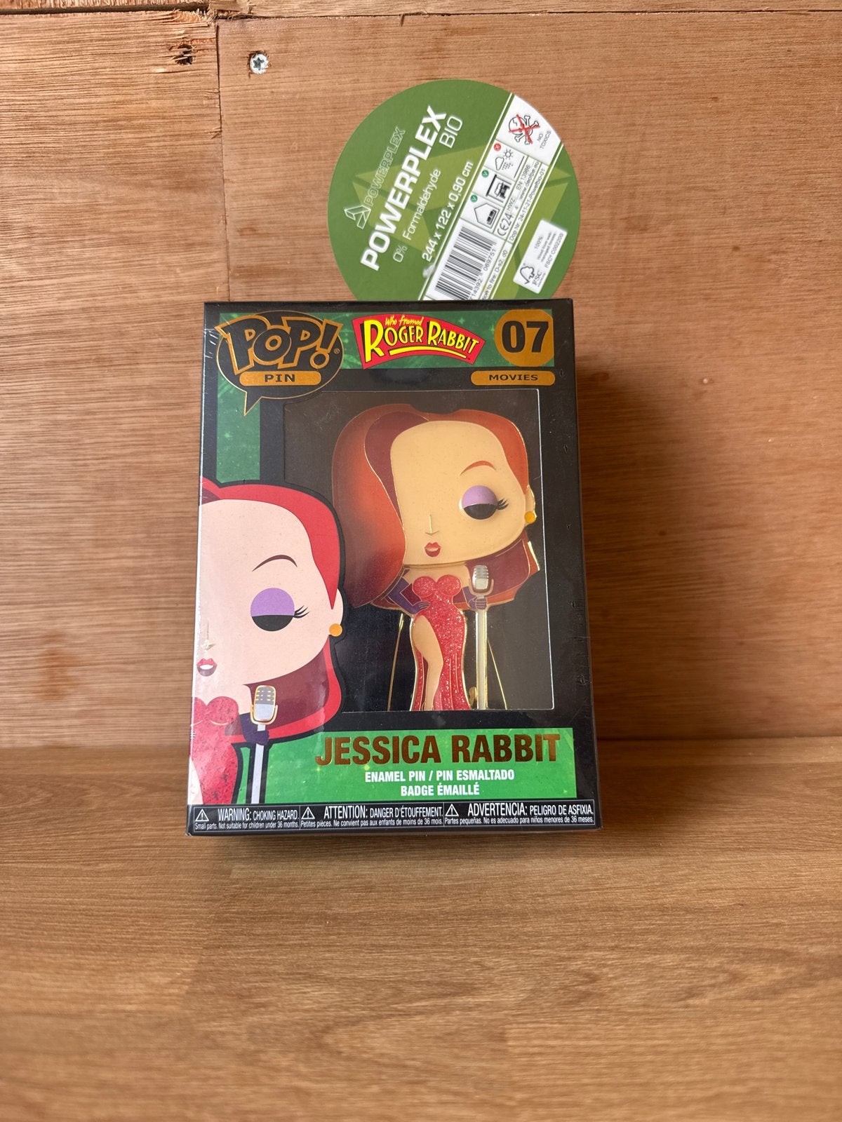 Funko Pop! Pin Jessica Rabbit Roger Rabbit 07, Ophalen of Verzenden, Nieuw