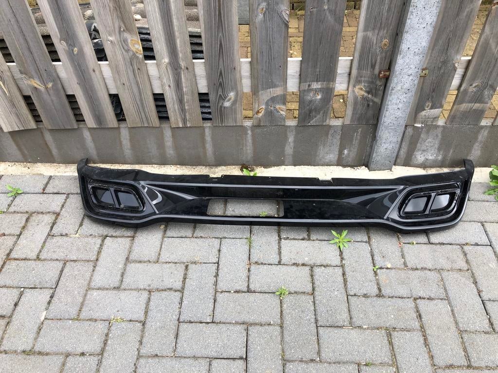 Zwarte Bumperlip/Spoiler voor golf 8, Gebruikt, Voor, Ophalen of Verzenden, Bumper