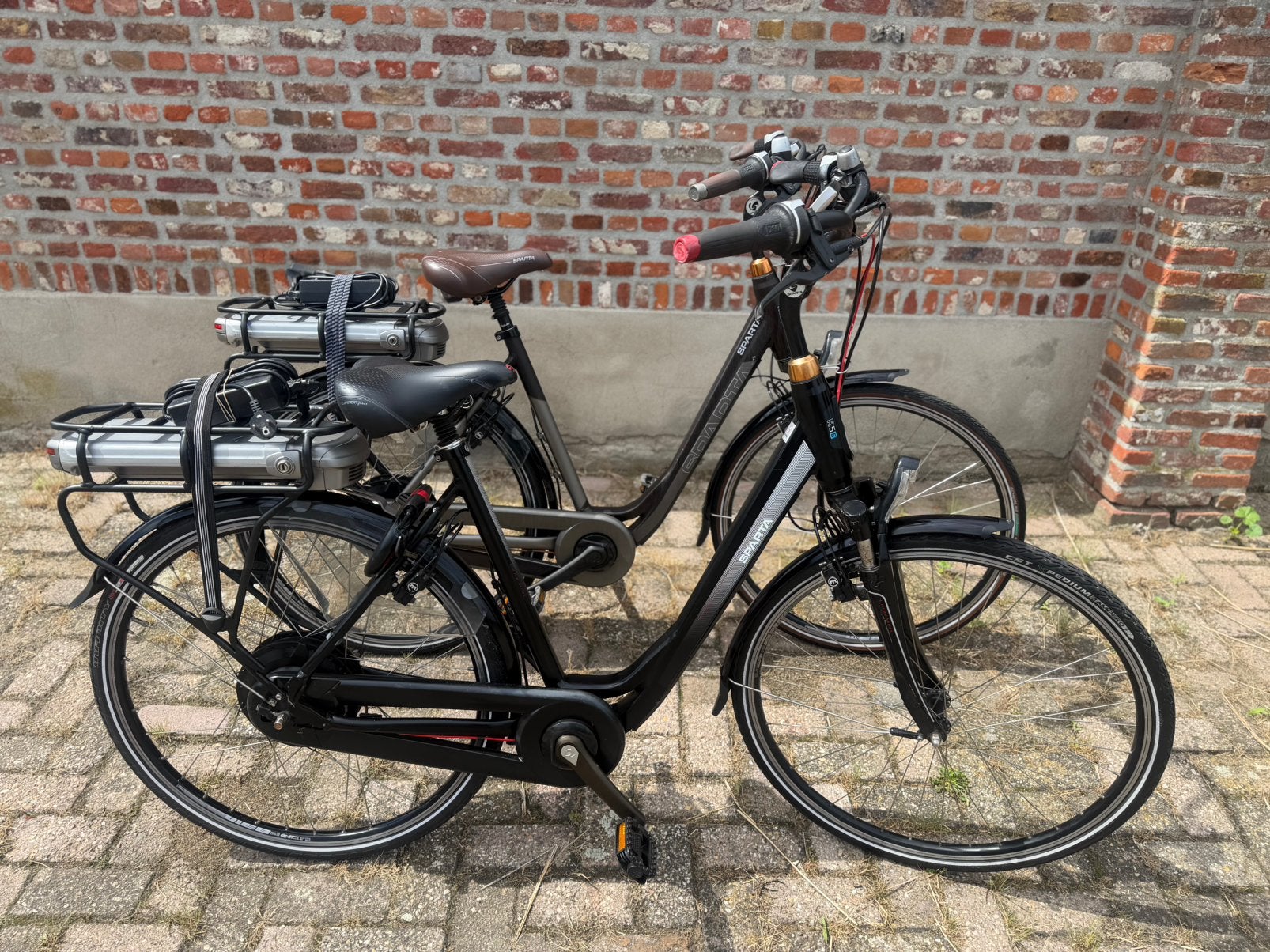 Set electrische sparta r5e fietsen, Ophalen, Zo goed als nieuw, Sparta, Versnellingen