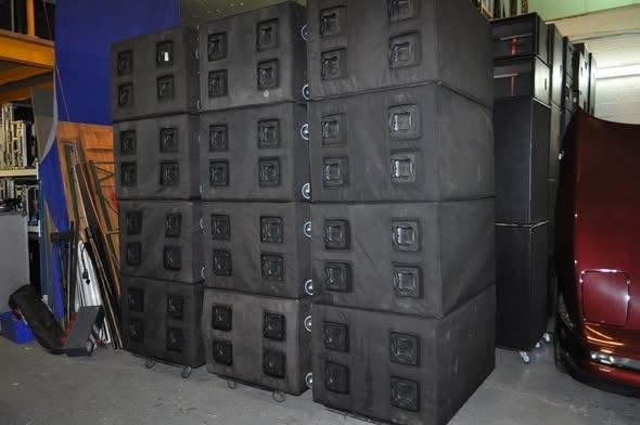 12 subwoofers AUDIOFOCUS MTSub 218A MK1