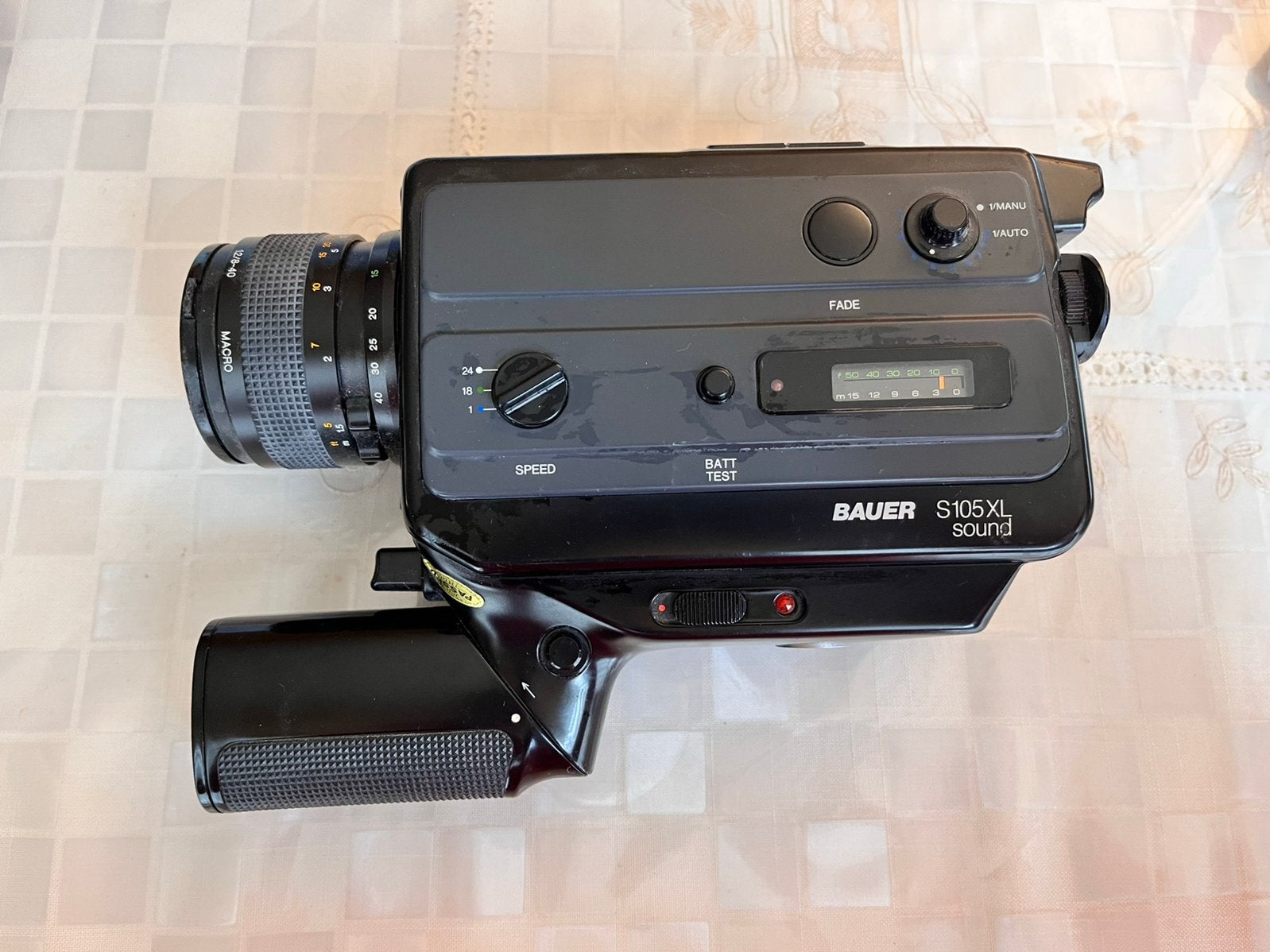 Bauer S105XL Sound Super 8-camera – ongetest, Ophalen of Verzenden, 8mm