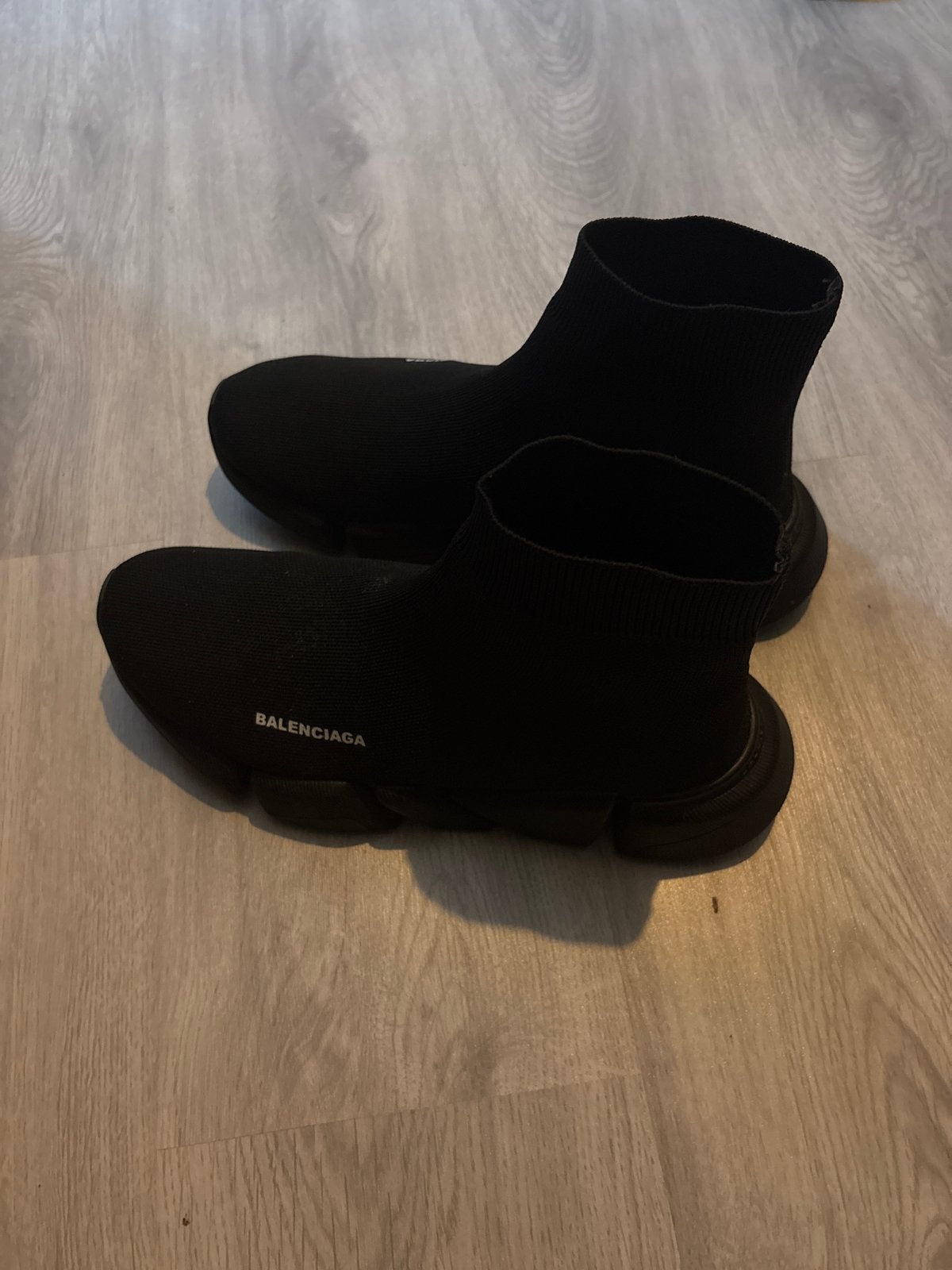 Balenciaga Speed Trainer Sneakers Zwart, Zwart, Ophalen of Verzenden, Sneakers of Gympen, Gedragen