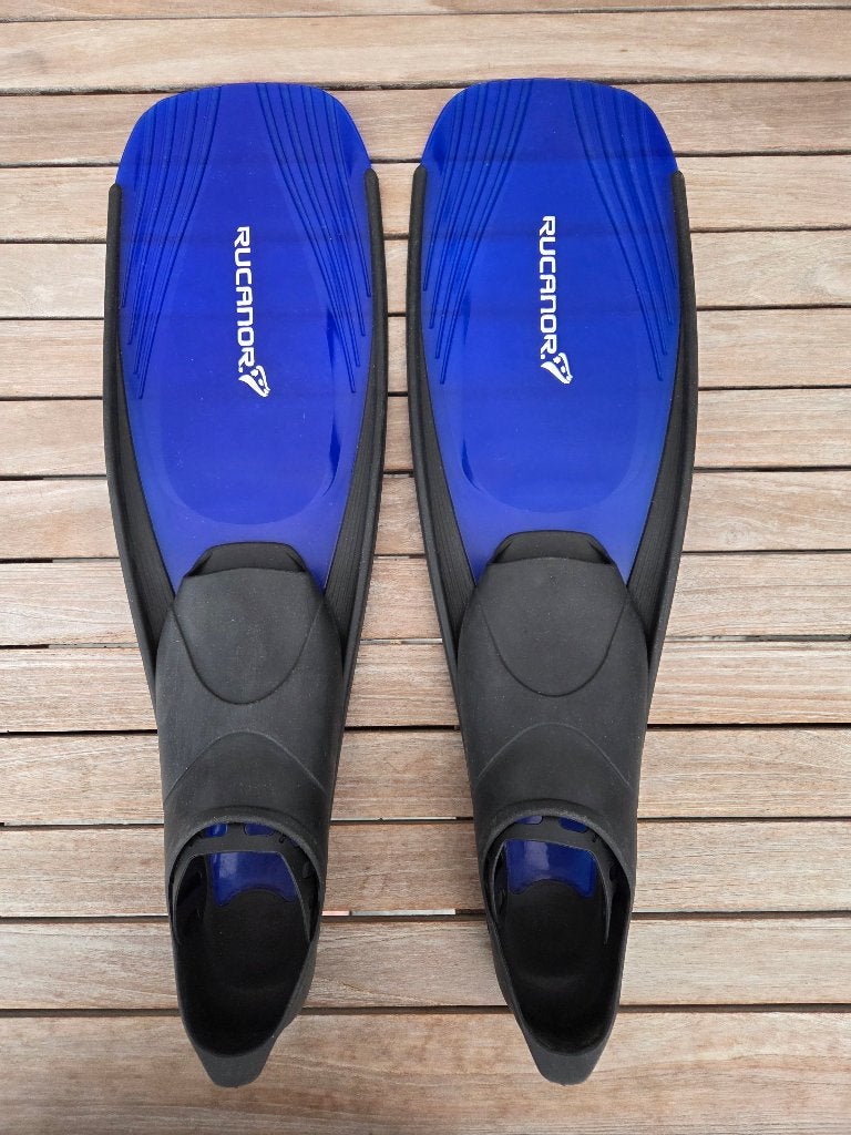 Rucanor zwemvliezen/flippers maat 40-41, Ophalen, Zo goed als nieuw, Snorkelvinnen