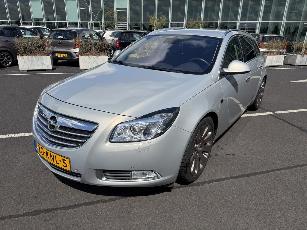 Opel Insignia Sports Tourer 2.0 T Executive (bj 2010), Stof, Gebruikt, 4 cilinders, Beige