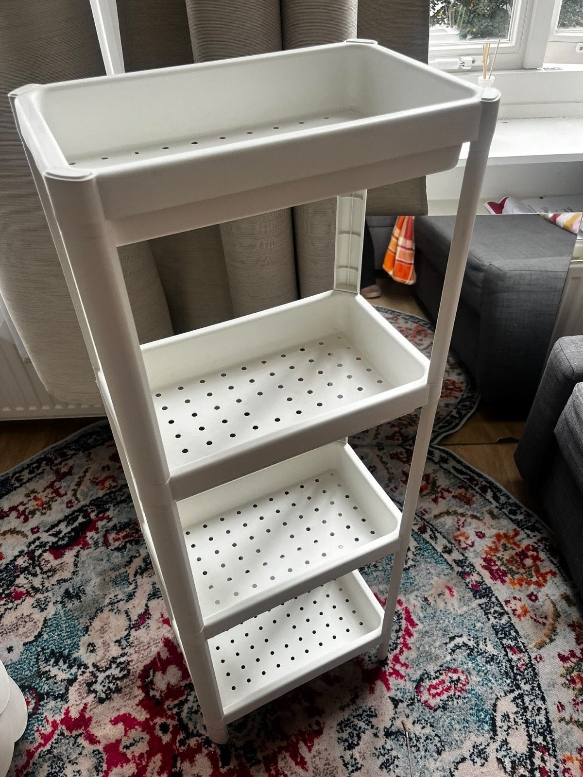 IKEA Vesken kastje wit - perfect voor keuken/badkamer, Ophalen, Zo goed als nieuw