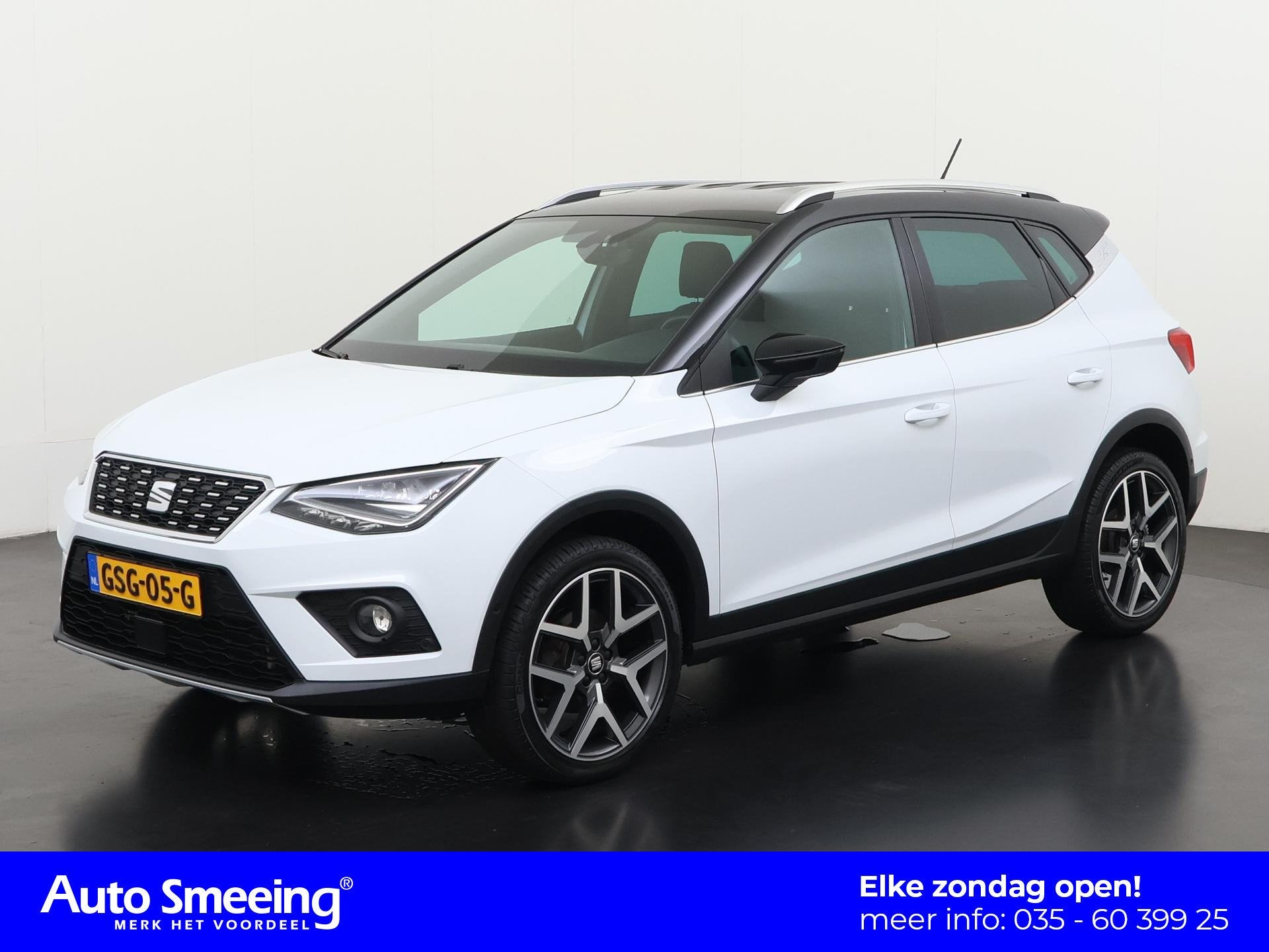 SEAT Arona 1.0 TSI Xcellence Business Intense DSG | Trekhaak, 12 maanden, Wit, Automatische klimaatregeling, 600 kg