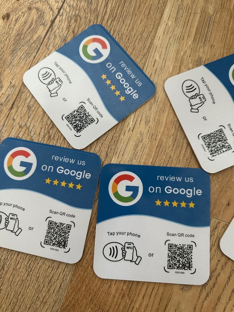 Google Review Kaartjes, Drie personen of meer