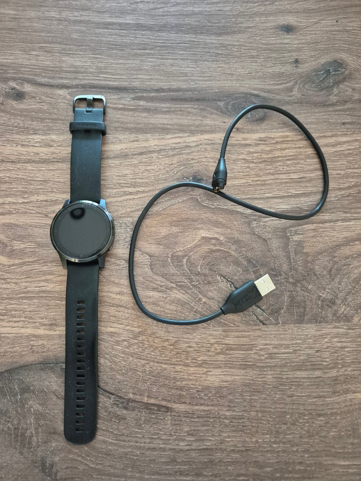 Garmin Vivoactive 4s Smartwatch Zwart, Gebruikt, Zwart, Garmin, Ophalen of Verzenden