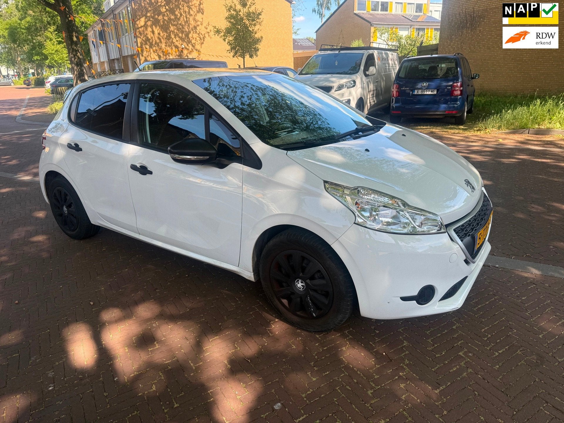 Peugeot 208 Bouwjaar 2014 / 121.000 NAP / Leuke auto, Voorwielaandrijving, Euro 5, 450 kg, Gebruikt