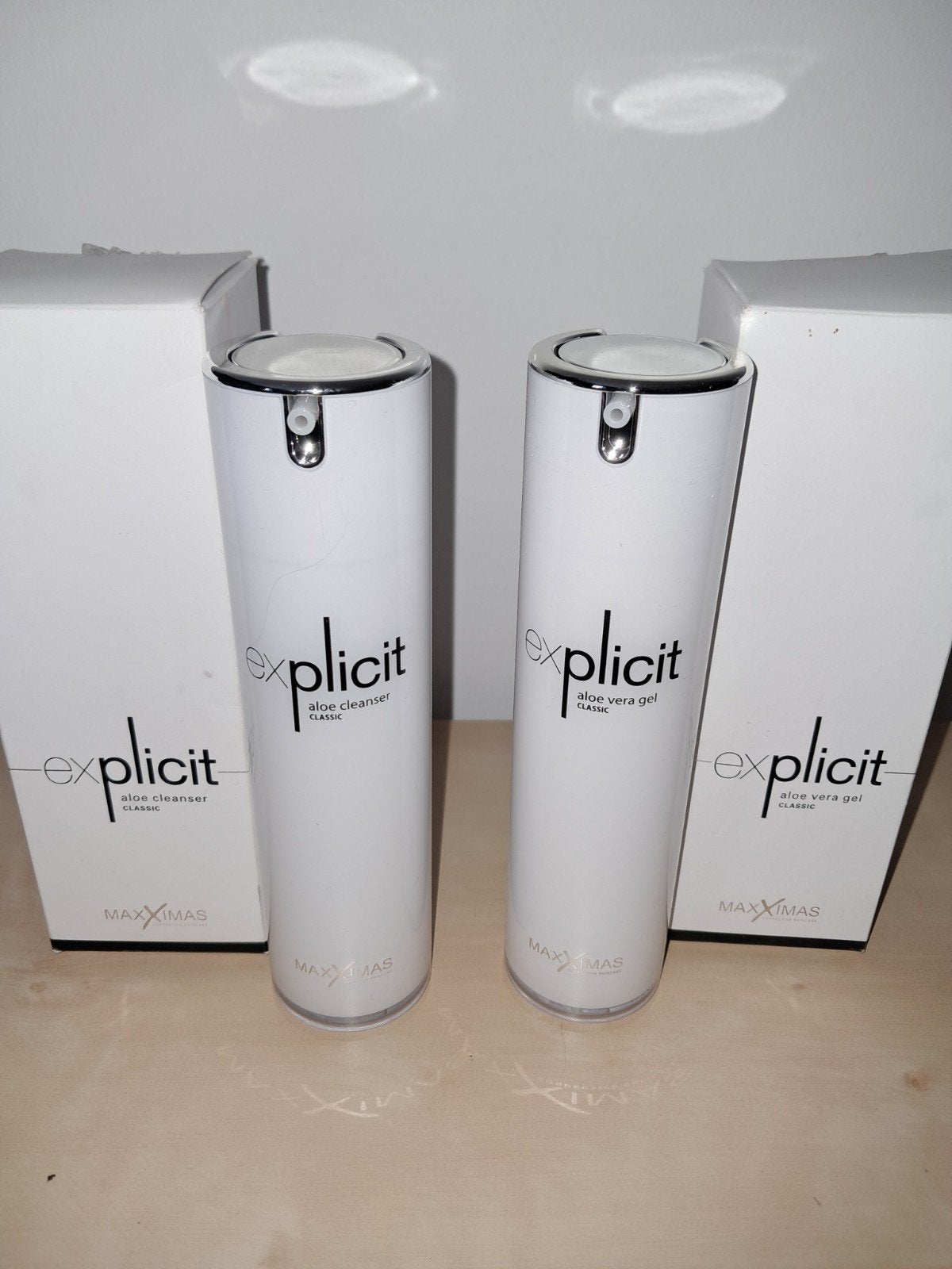 Explicít Aloë Vera Gel & Cleanser Set - Nieuw, Ophalen of Verzenden, Nieuw, Gehele gezicht, Reiniging