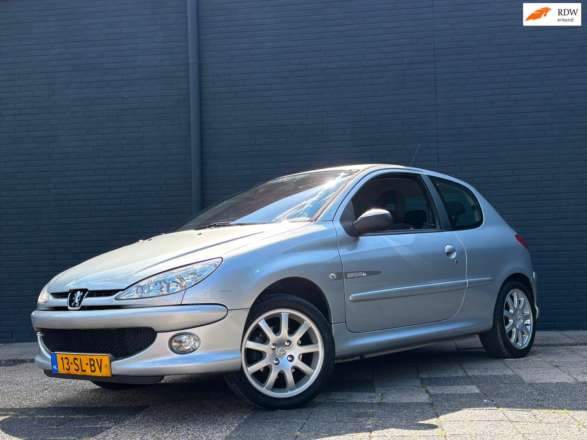 Peugeot 206 1.6-16V Quiksilver | Airco | Nieuwe APK, Voorwielaandrijving, Bedrijf, Handgeschakeld, Euro 4