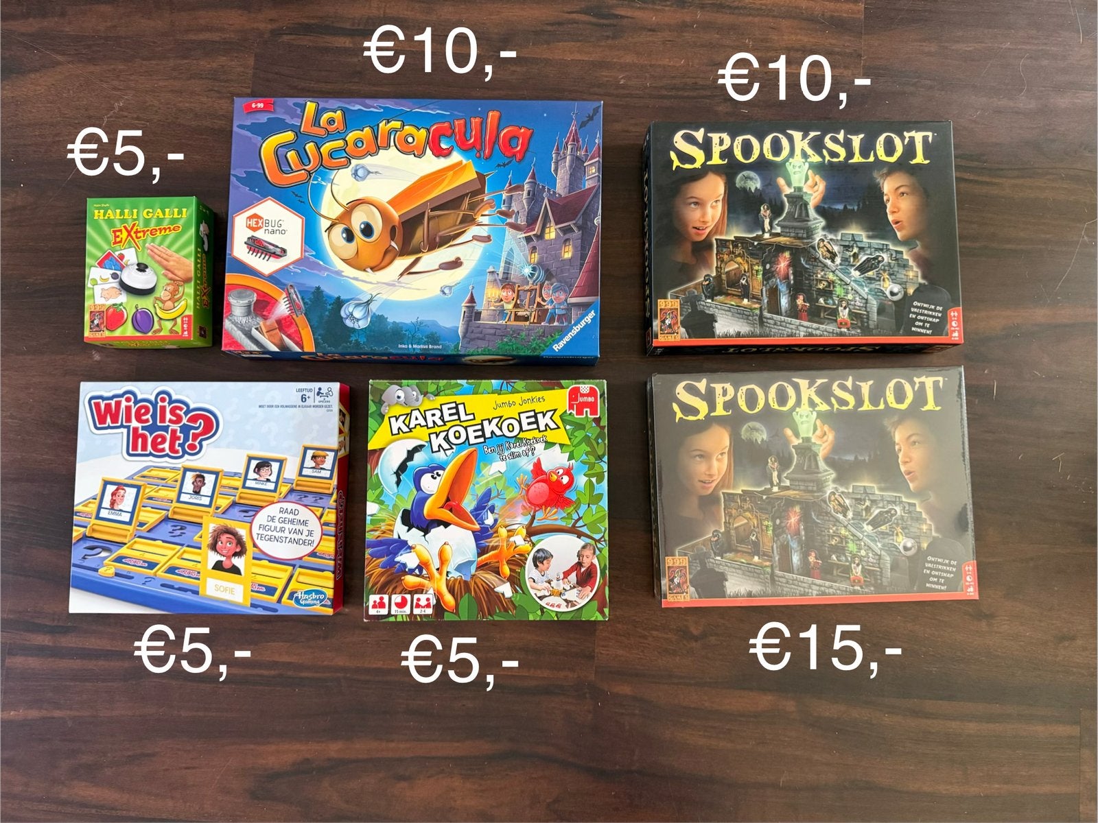 Div. Gezelschapsspellen, Ophalen, Zo goed als nieuw