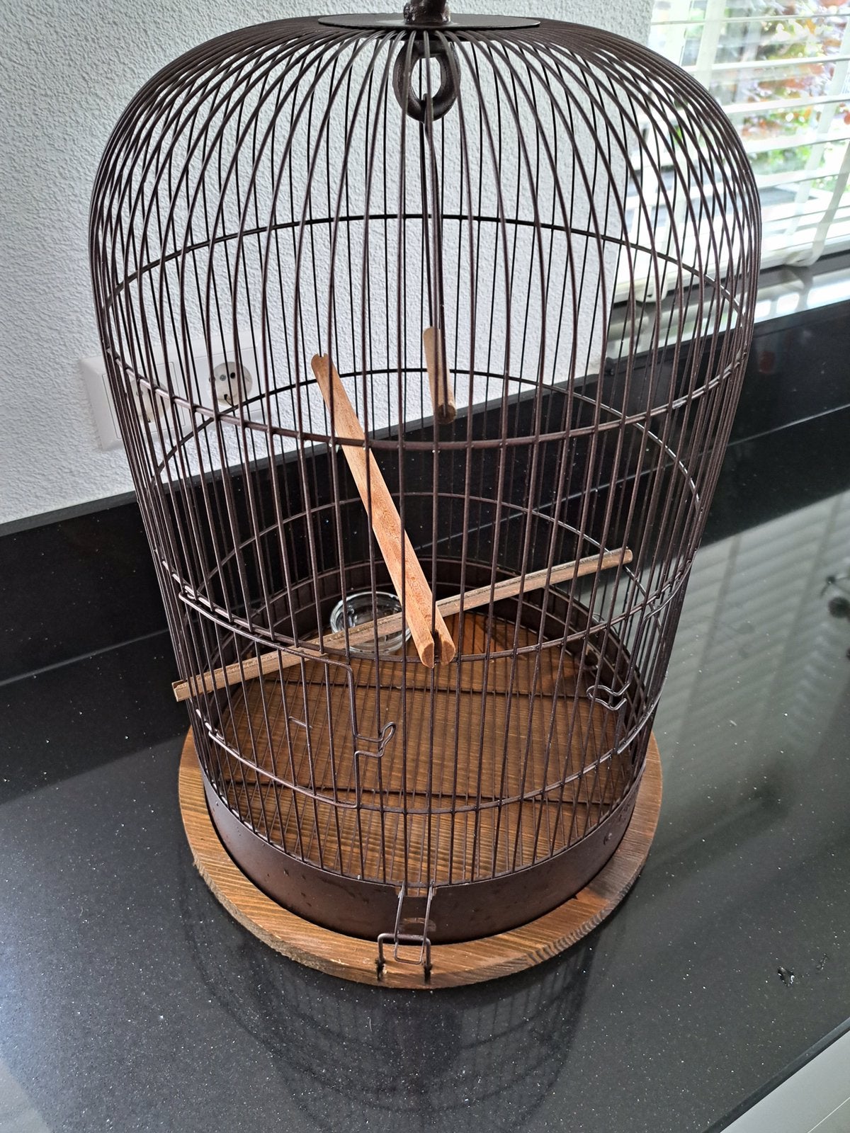 NIEUWSTAAT   ZOLUX  MODEL VINTAGE VOGELKOOI, Ophalen, Zo goed als nieuw, Metaal, Vogelkooi