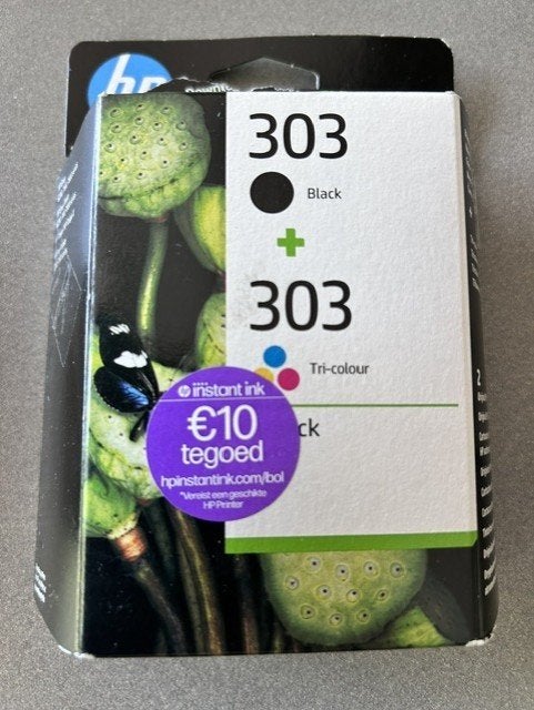 HP Cartridge 303 black + 303 Colour, Verzenden, Nieuw, Cartridge, Hp