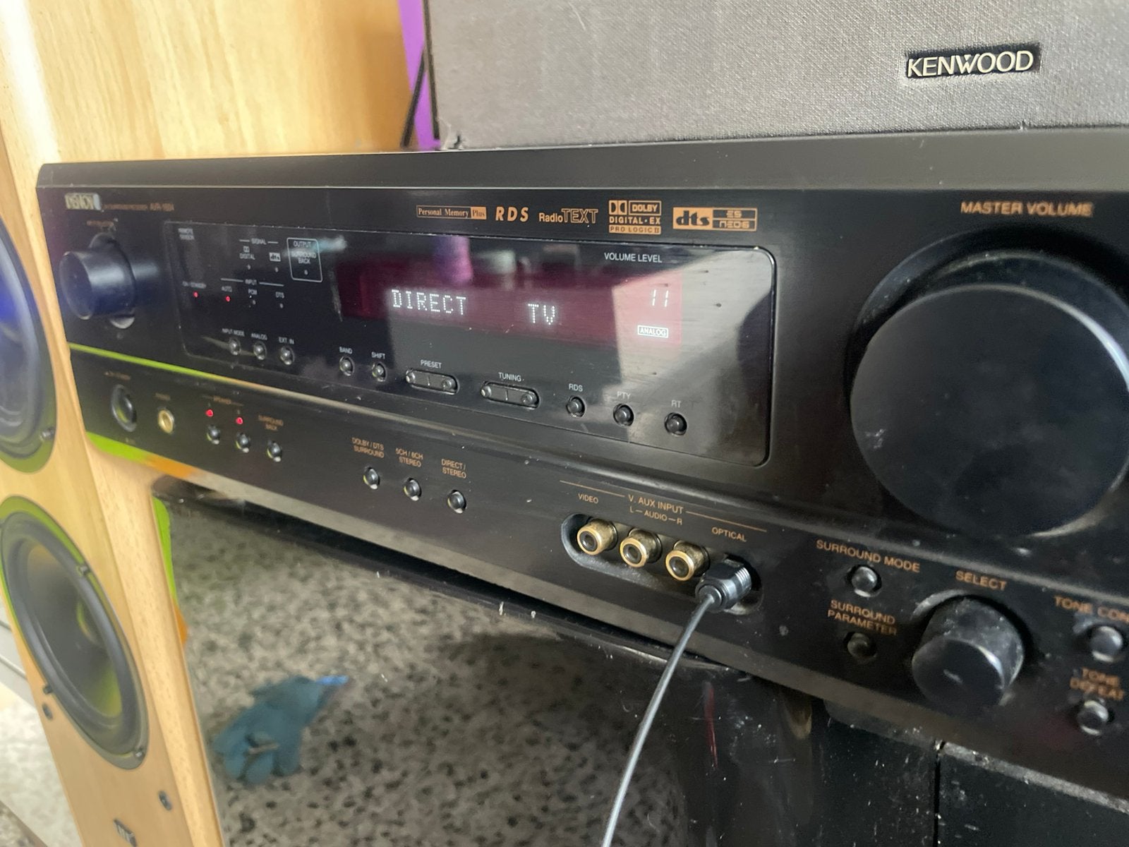Denon versterker incl boxen en subs, Ophalen, Zo goed als nieuw, 120 watt of meer, Denon