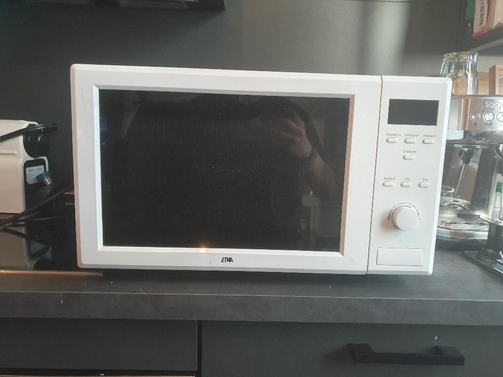 Combi Oven/Microwave - ETNA ECM153WIT, Ophalen, Minder dan 45 cm, Gebruikt, Minder dan 45 cm
