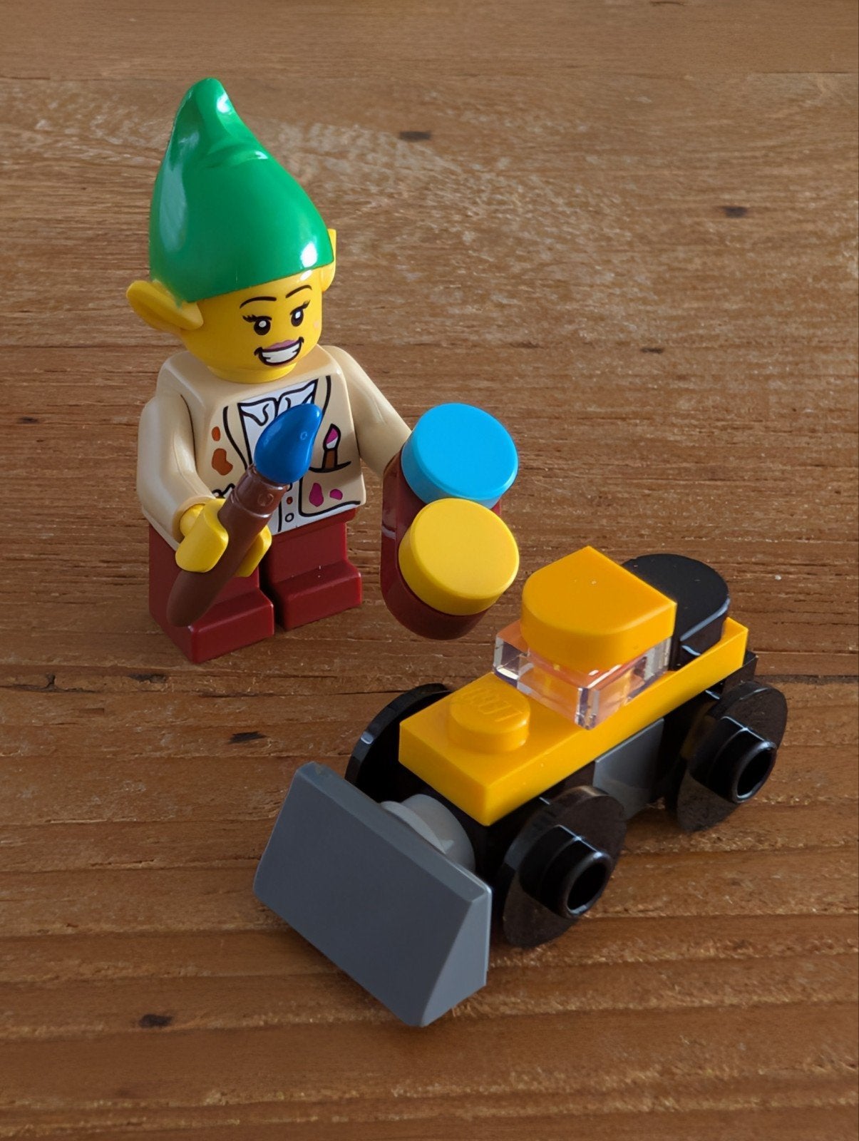 Lego Minifigures kerst/ kerstelf met accessoires, Lego, Nieuw, Ophalen of Verzenden, Minifiguur