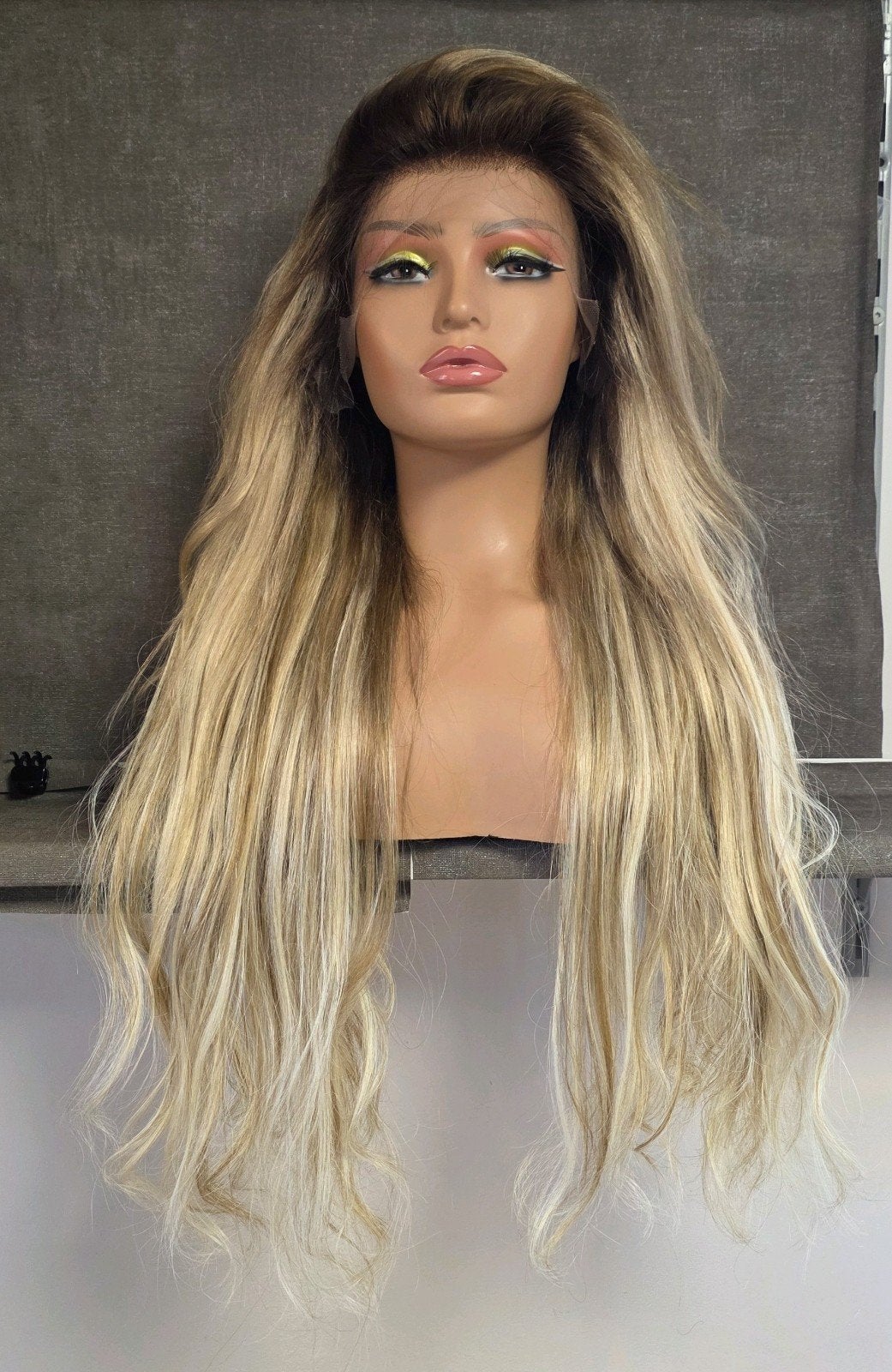lace wig echt haar, Ophalen of Verzenden, Nieuw, Pruik of Haarverlenging
