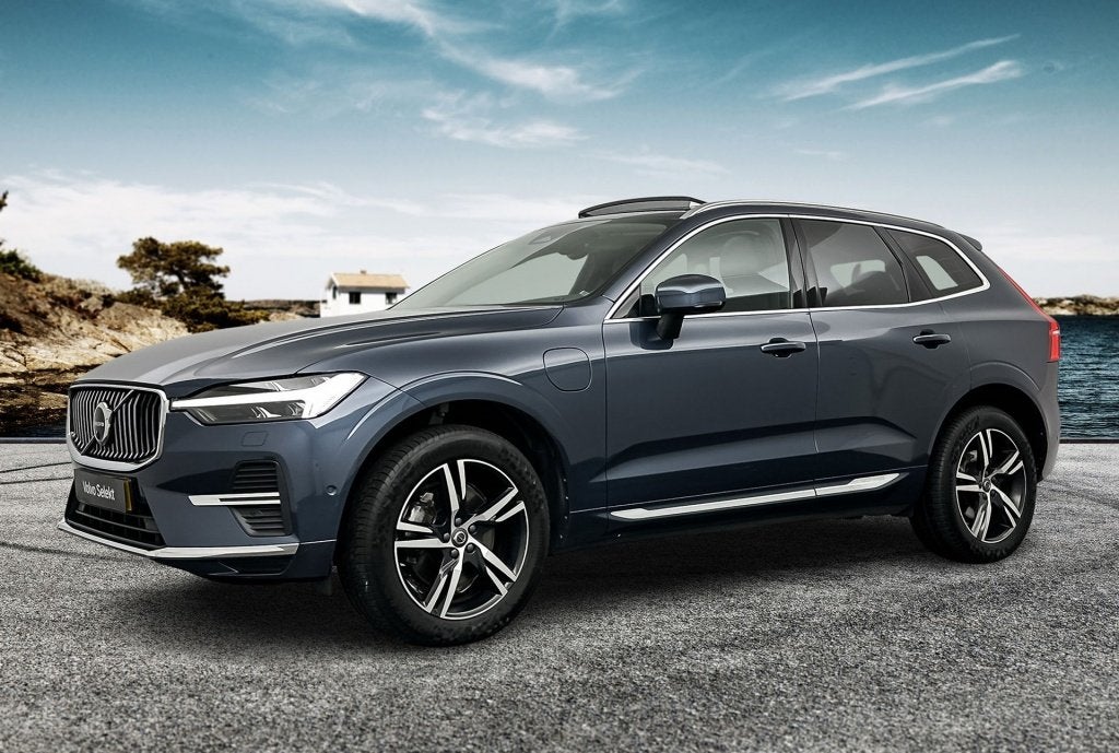 Volvo XC60 T6 AWD 340PK Inscription| (bj 2022, automaat), Auto's, Dealer onderhouden, Gebruikt, 1969 cc, Blauw