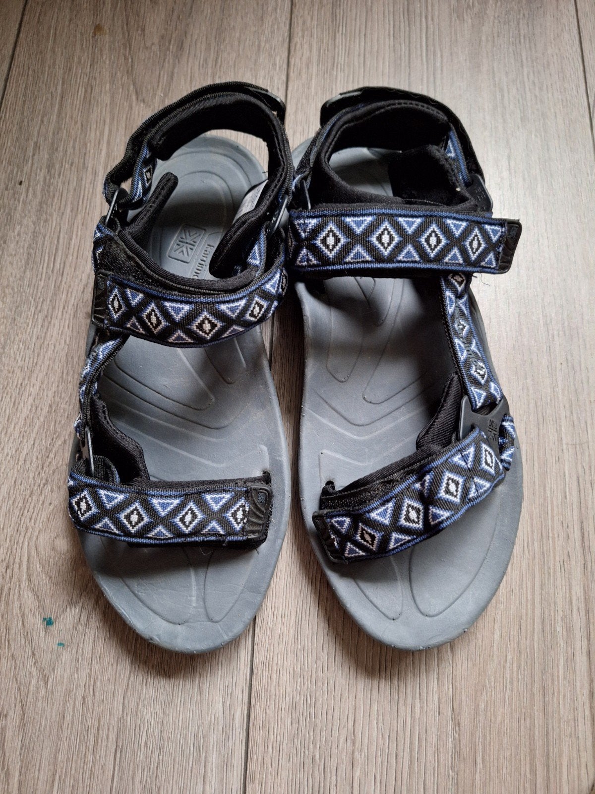 Karrimor outdoor wandelsandalen zwart blauw maat 41, Kleding | Dames, Karrimor, Zwart, Zo goed als nieuw, Sandalen of Muiltjes