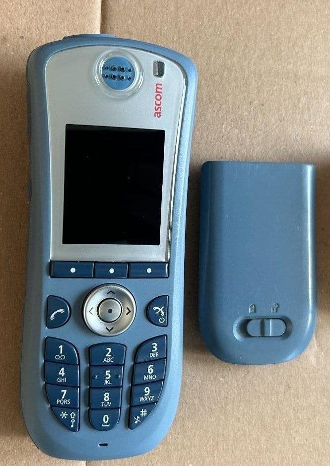 ➡️ Ascom D62 PROTECTOR DH4 dect handset accu en clip, Telecommunicatie, Vaste telefoons | Handsets en Draadloos, Refurbished, 1 handset