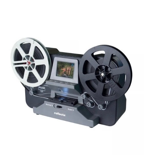 Reflecta Super 8 Normal 8 scanner - Digitaliseer uw films!, Computers en Software, Scanners, Zo goed als nieuw, Diascanner, Overige