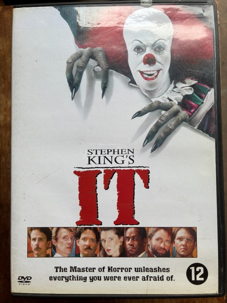 It it DVD ; ( Horror) van Stephen King, Engels, Vanaf 16 jaar, Nederlands, Monsters