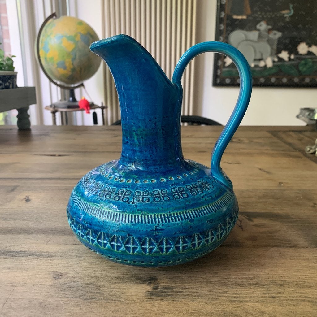 FLAVIA montelupo - Vintage Italiaans Aardewerk 60's Bitossi, Antiek en Kunst, Ophalen of Verzenden