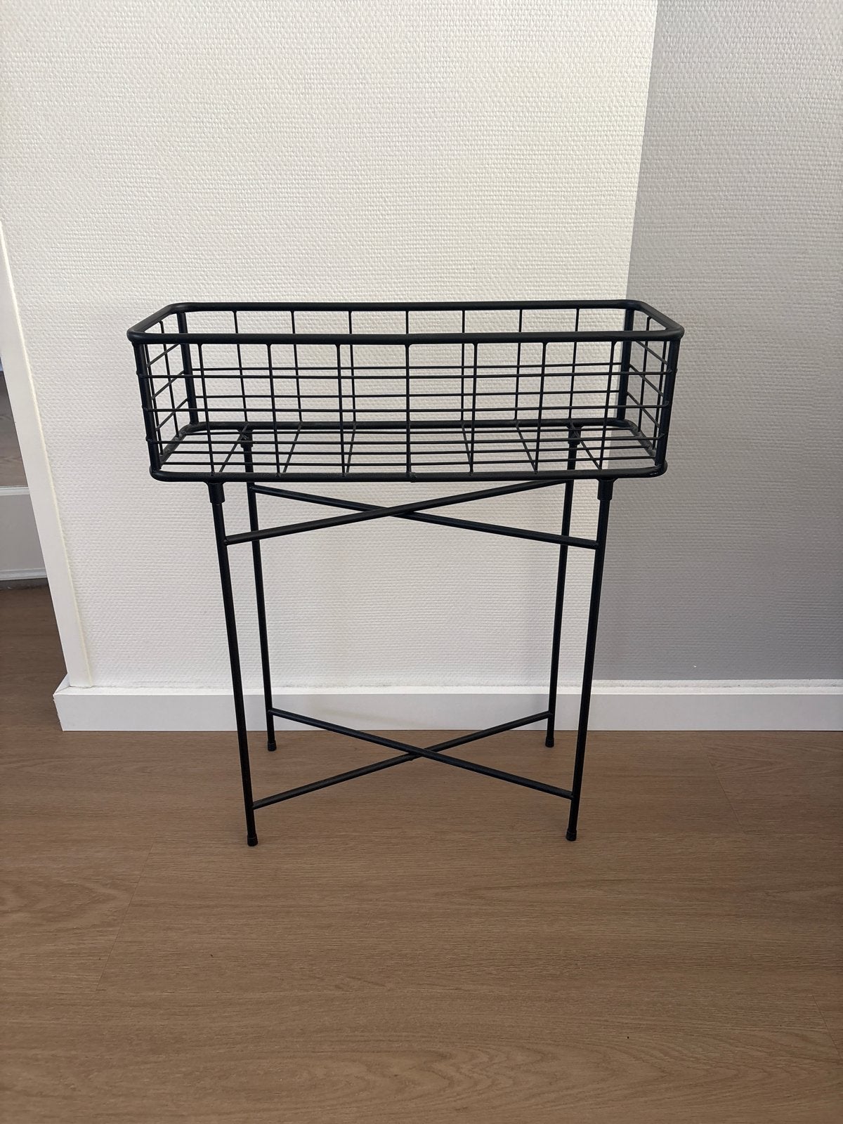 Boekenrekje ijzer / Decoratie rekje - Zwart metaal, Ophalen, Zo goed als nieuw