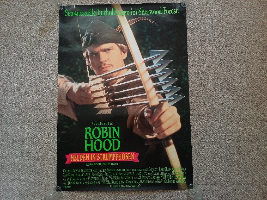 ROBIN   HOOD - MEN   IN   TIGHTS     filmposter., Rechthoekig Staand, Verzenden, Nieuw, A1 t/m A3