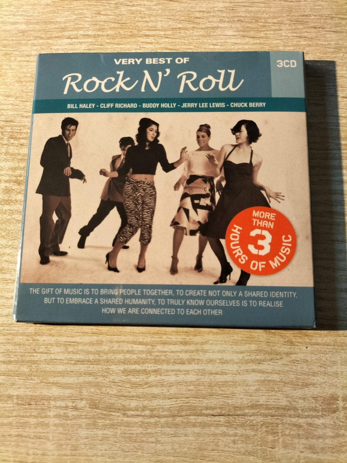 Very best of rock n roll 3 cd set, Ophalen of Verzenden, Pop