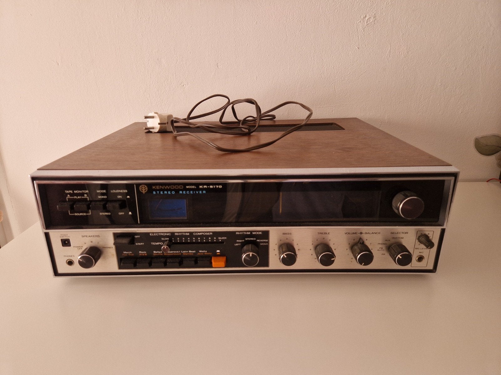 kenwood kr-5170 receiver mooie staat, Ophalen of Verzenden, Zo goed als nieuw, Overige merken
