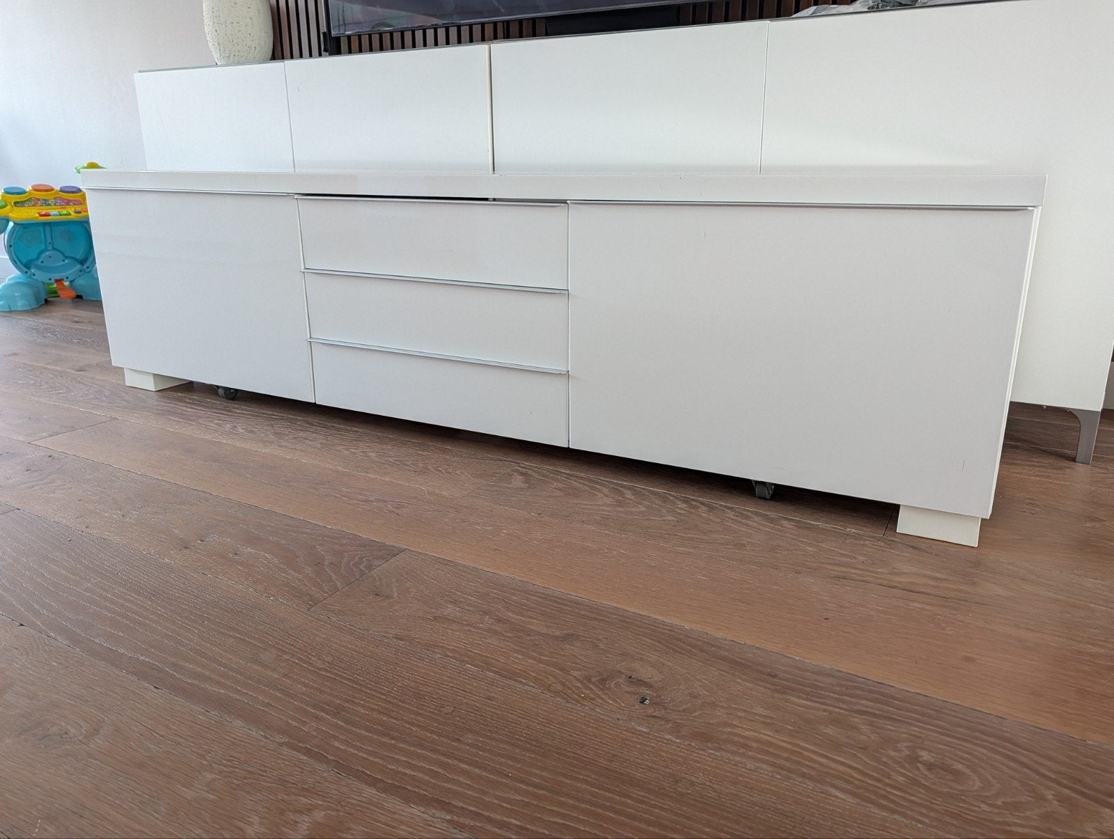 Ikea BESTÅ BURS TV-meubel - Gebruikt, Ophalen, Gebruikt, 150 tot 200 cm, Minder dan 100 cm