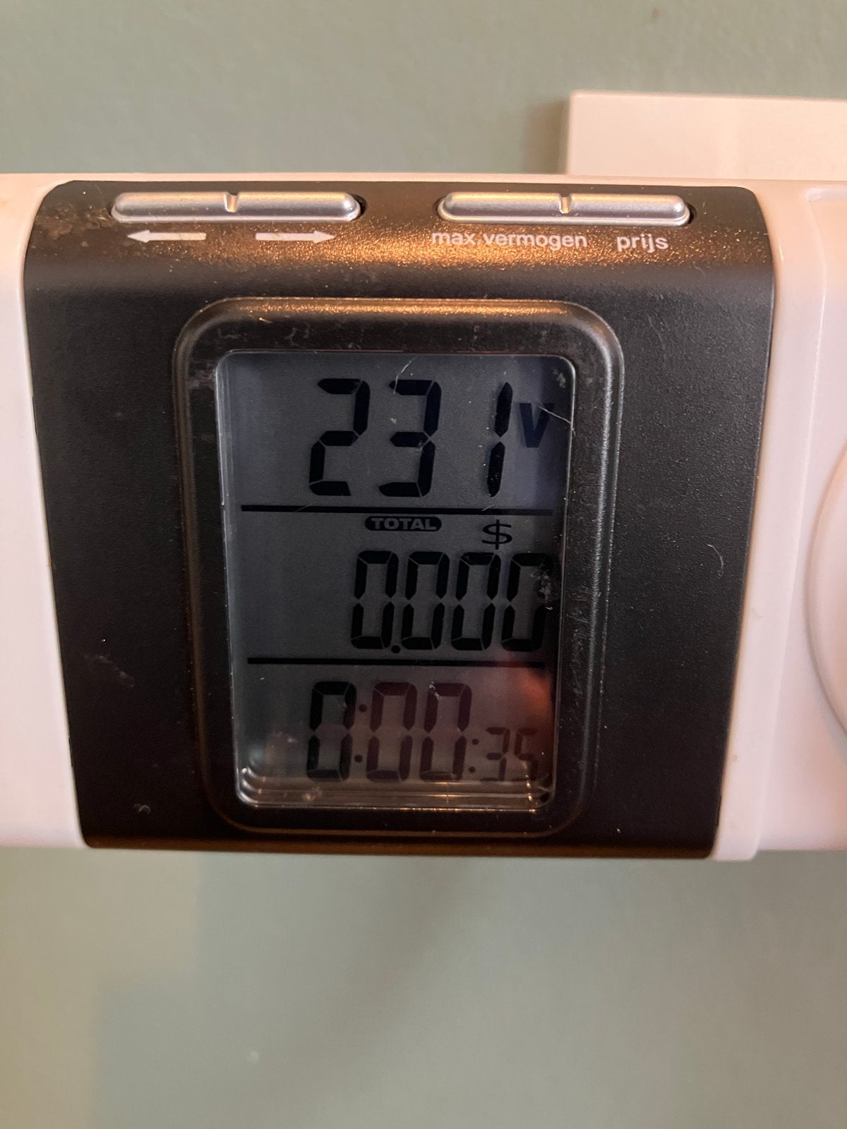 Interlight KWH1054 Energiemeter - Verbruiksmeter, Ophalen, Zo goed als nieuw