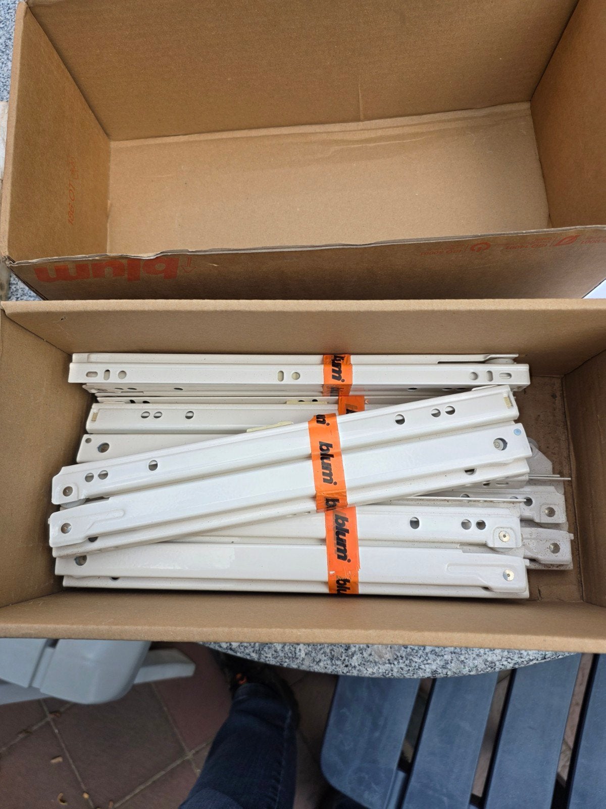 blum tandem lade  geleider ( volledig uitrekbaar), Ophalen of Verzenden, Nieuw
