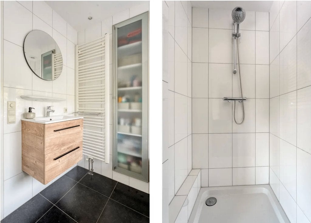 Complete badkamer, gratis afhalen., Ophalen, Gebruikt, Met douche