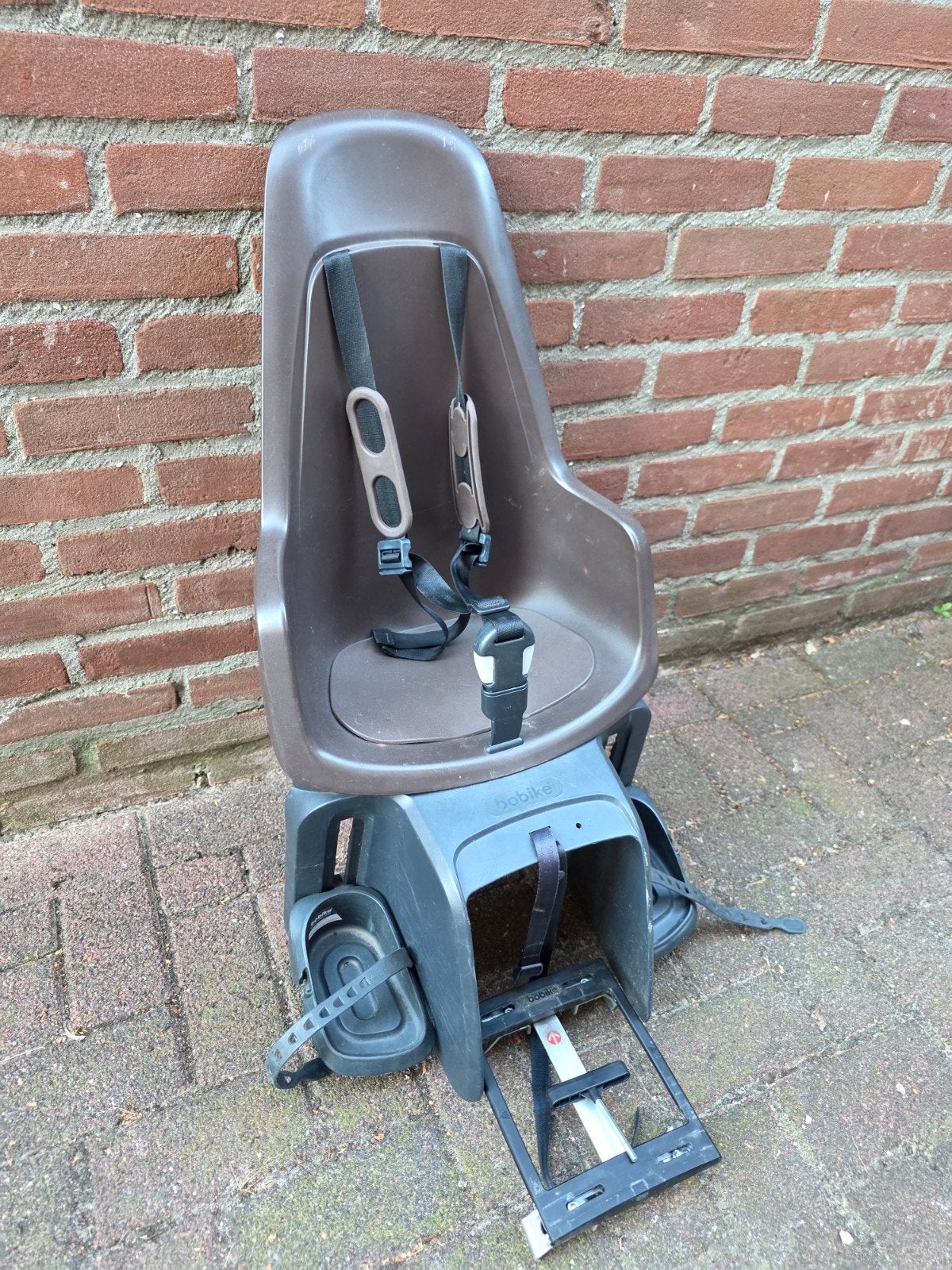 foetsstoeltje, Fietsen en Brommers, Fietsaccessoires | Fietsstoeltjes, Ophalen, Achterzitje, 9 t/m 36 kg, Bobike, fietszitje voor achterop.