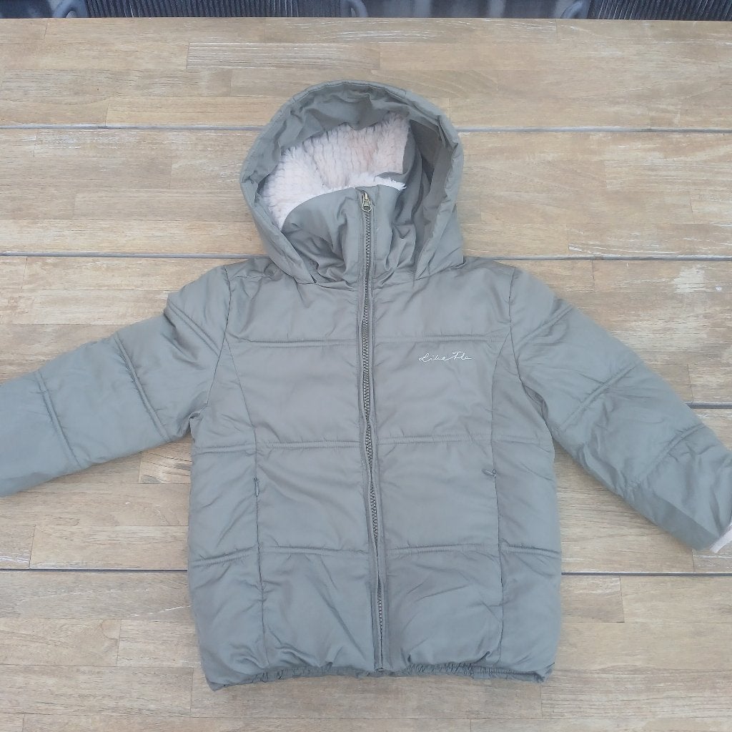 Winterjas Like Flo maat 116, Meisje, Ophalen of Verzenden, Zo goed als nieuw, Like flo