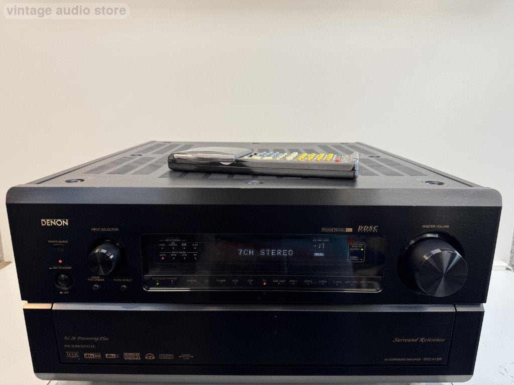 Denon AVC-A1SR 7.1 THX Ultra surround versterker 30 KG, Ophalen, Gebruikt, Denon, 120 watt of meer