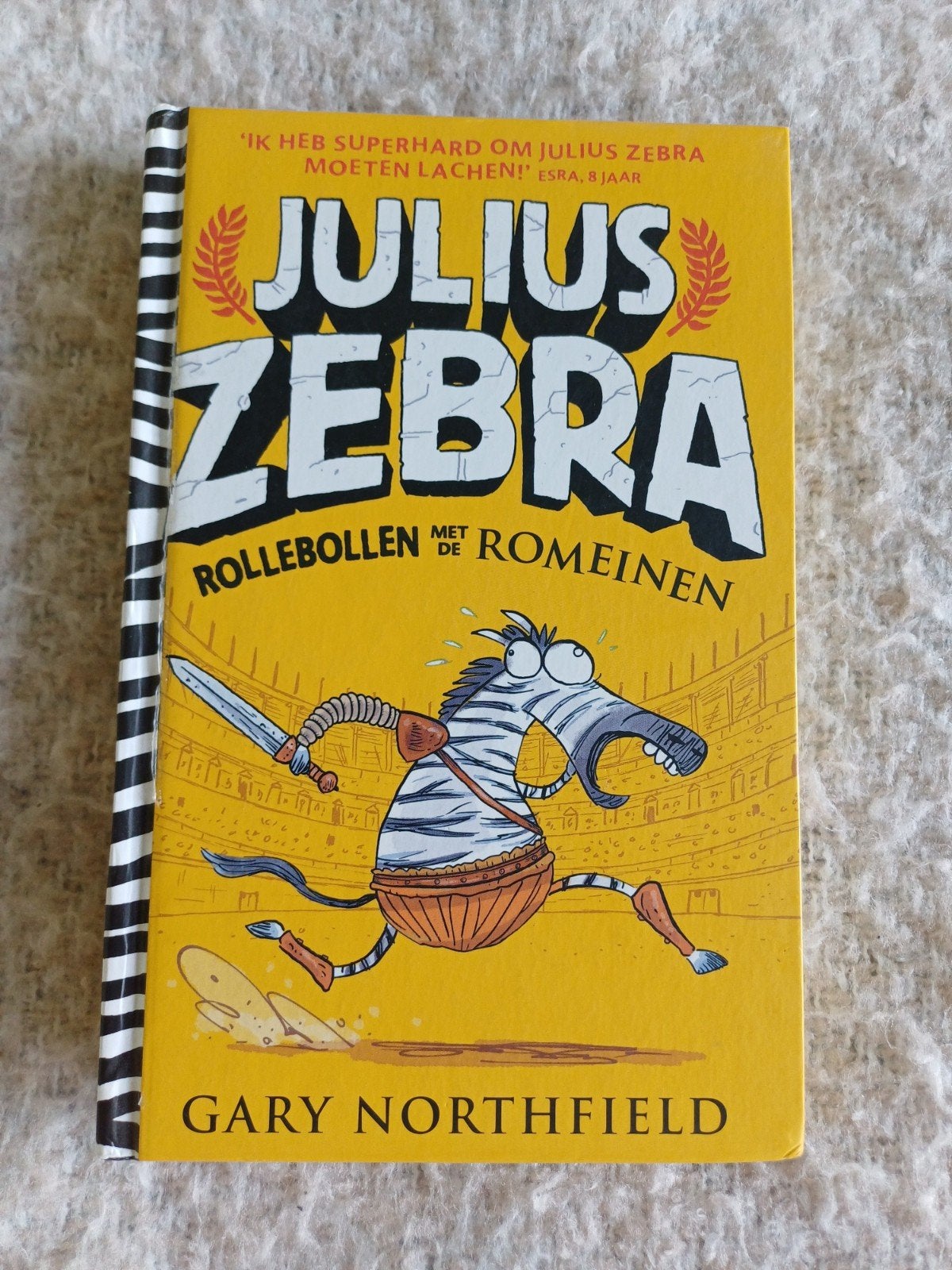 Julius Zebra: Rollebollen met de Romeinen - Gary Northfield, Ophalen of Verzenden, Zo goed als nieuw, Gary Northfield, Fictie algemeen