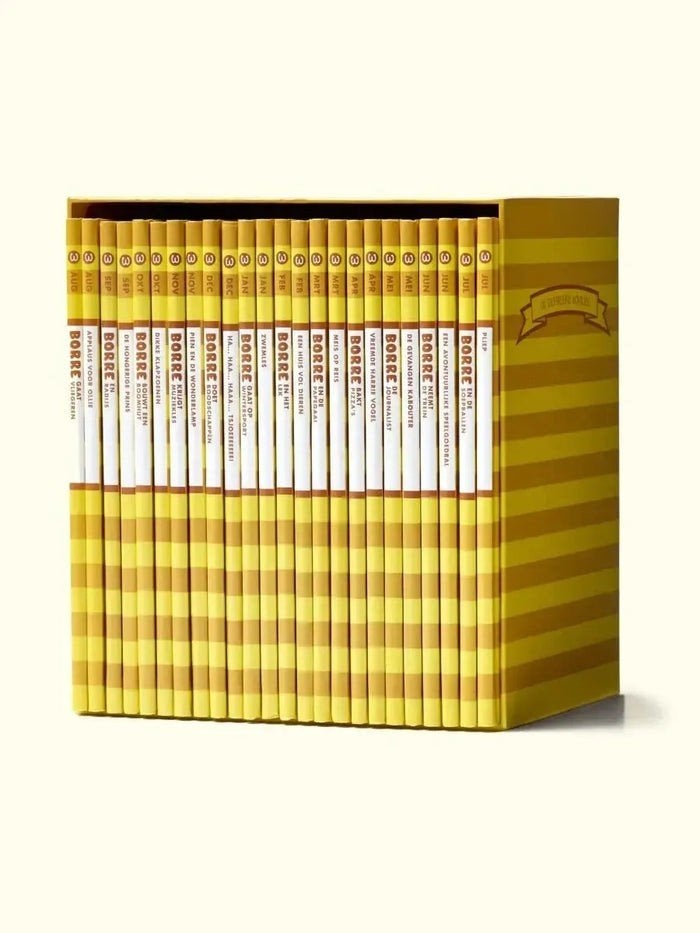 Complete set Borre boekjes groep 3 in cassette, Boeken, Ophalen of Verzenden, Zo goed als nieuw