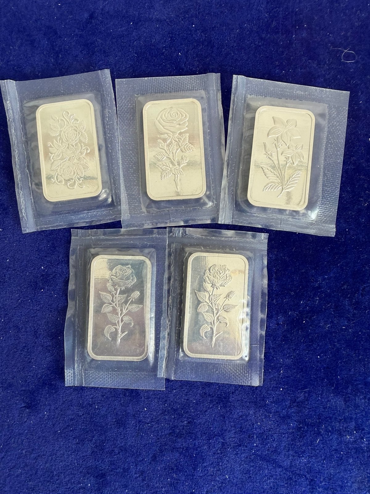 5 mooie baartjes emirates minting a 20 gram, Postzegels en Munten, Edelmetalen en Baren, Ophalen of Verzenden, Zilver