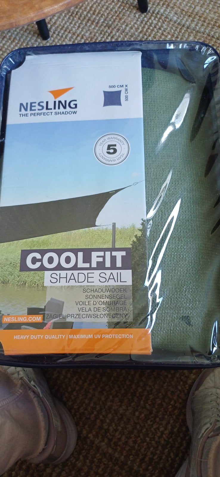 Schaduwdoek (nieuw), Tuin en Terras, Ophalen of Verzenden, Nieuw