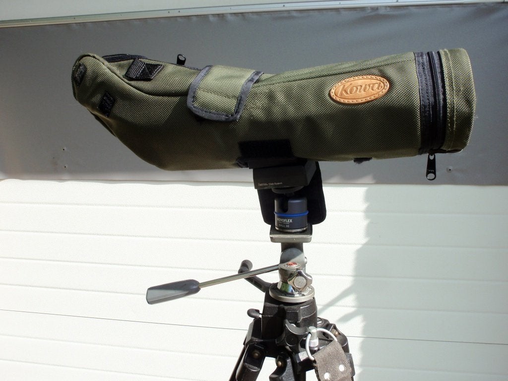 Kowa Telescoop 20-60x80mm met schietbaan statief, Ophalen, Gebruikt, Lenzentelescoop (refractor), 80 tot 200 mm