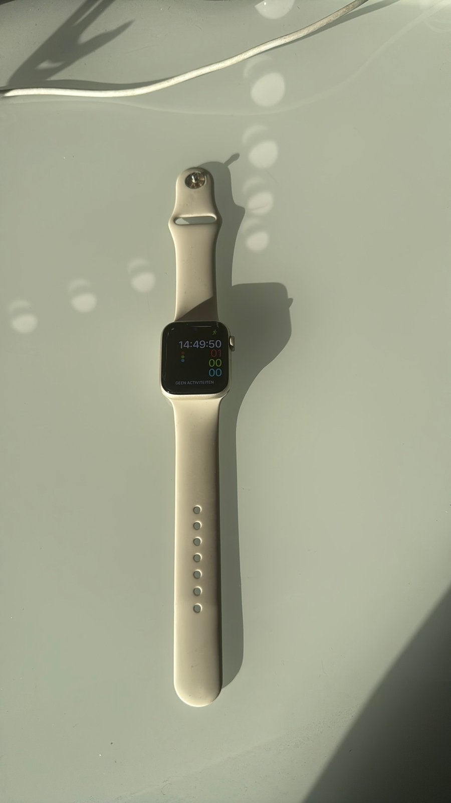 Apple watch SE 2nd gen 40mm, Gebruikt, Zwart, IOS, Ophalen of Verzenden