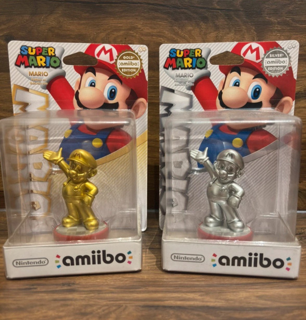 Amiibo Mario Gold + Silver, Ophalen of Verzenden, Nieuw