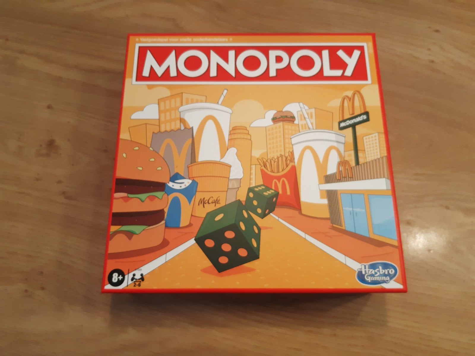 Monopoly McDonald's Incl.verz.kosten, Een of twee spelers, Verzenden, Zo goed als nieuw