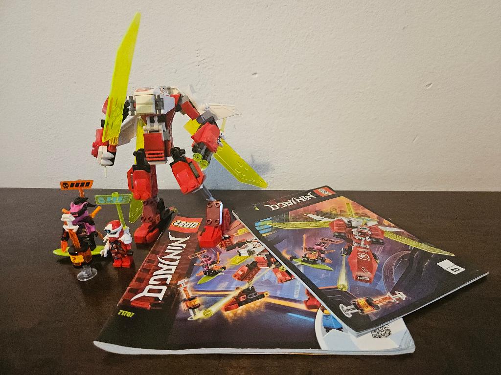 Lego Ninjago - Cyberspace Mecha/vliegtuig - 71707, Ophalen, Compleet, Lego, Zo goed als nieuw
