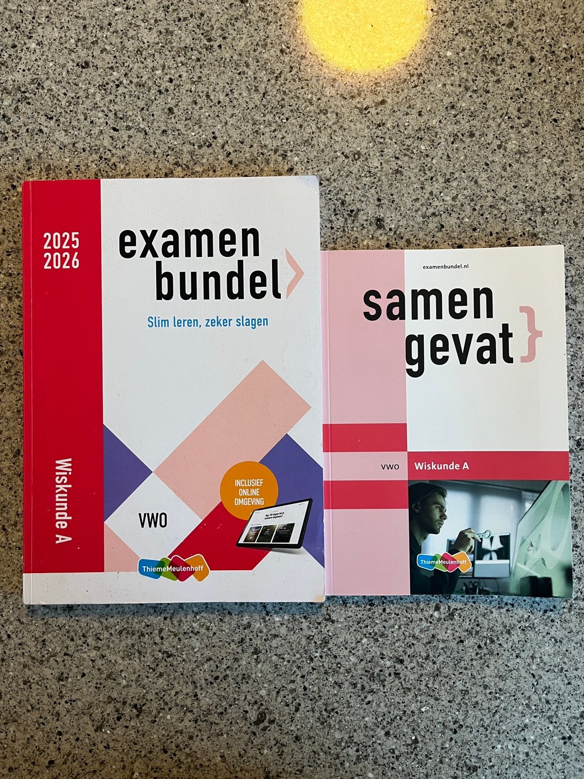 Examenbundel + Samengevat 2025/2026 VWO wiskunde A, Boeken, Ophalen of Verzenden, Zo goed als nieuw, VWO, Wiskunde A