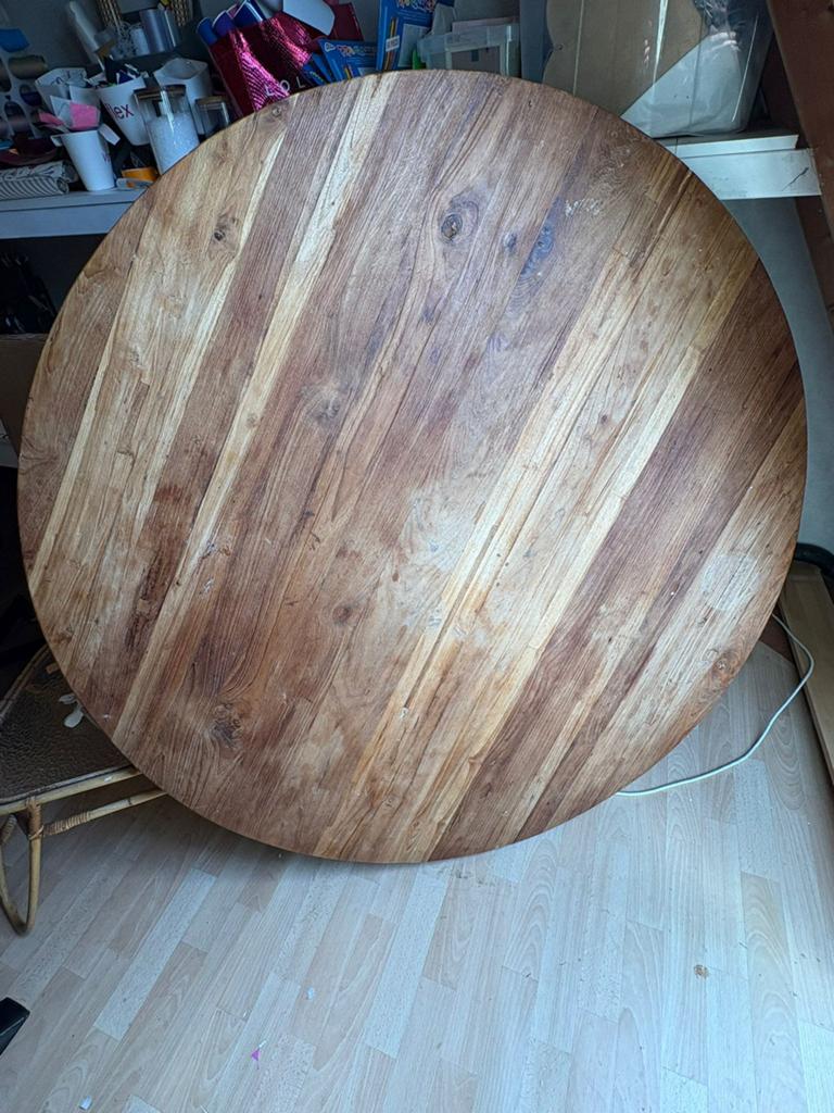 Ronde eettafel, Ophalen, Rond, 100 tot 150 cm